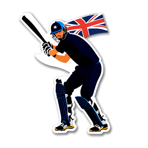 Cricket Champion Sticker Featuring Josh Inglis