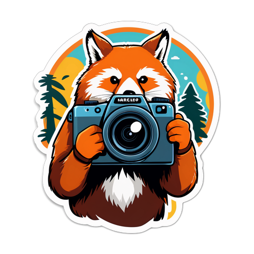 Marcelego Łozińskiego z aparatem fotograficznym