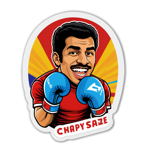 Sticker ng Boxer na si Charly Suarez