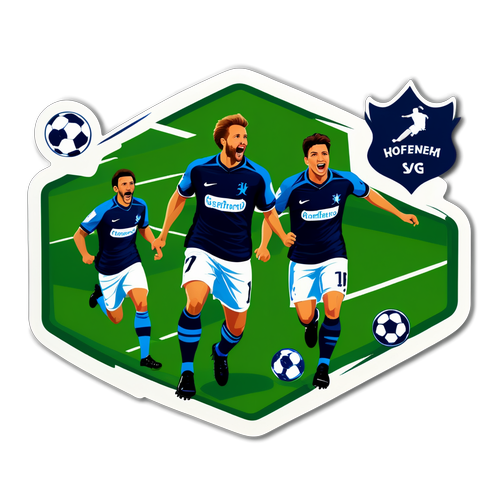 Kickoff Time! Soccer Sticker