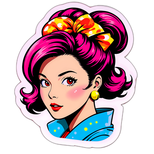 モリタカチサト風のレトロデザイン