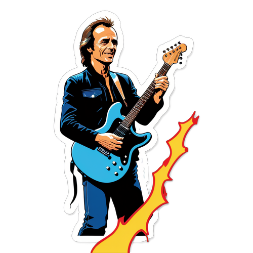 Jean-Jacques Goldman en feu : Ce sticker rock 'n' roll qui va faire vibrer votre cœur !