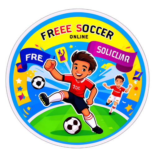 Sticker de Futebol Online Gratuito
