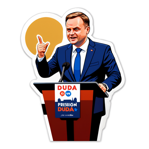 Prezydent Duda w akcji
