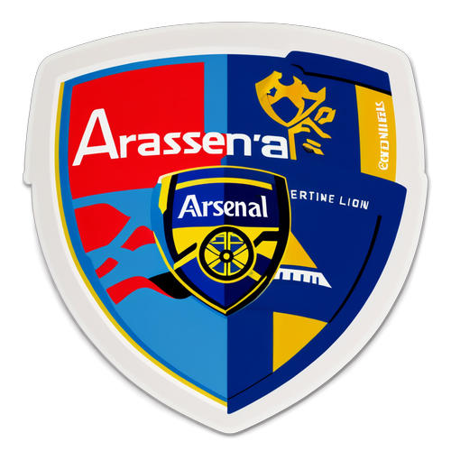 Sticker ya Mchezo wa Arsenal dhidi ya Everton