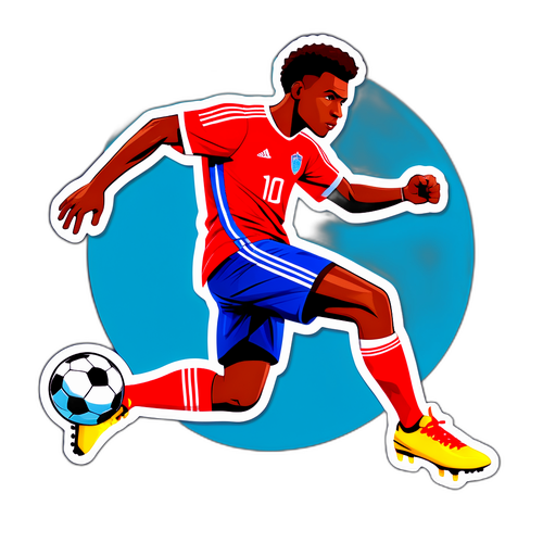 Malen'in Futbol Becerileri Stickerı