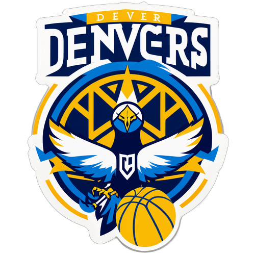 Denver Nuggets Klistermärke