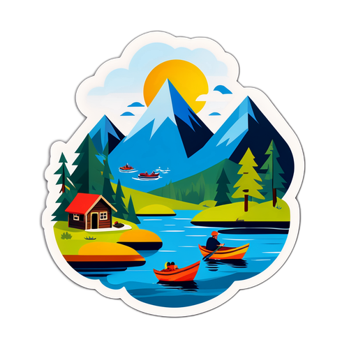 Sticker Giocoso Ispirato ad Azon Como