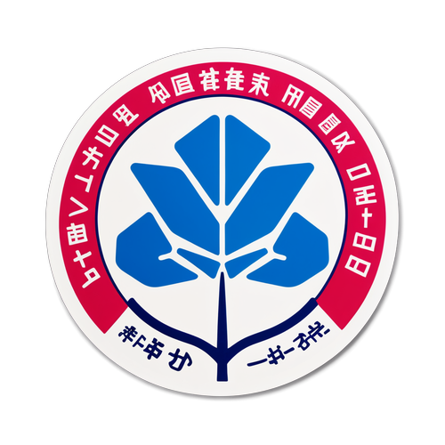 いわき信用金庫のロゴステッカー