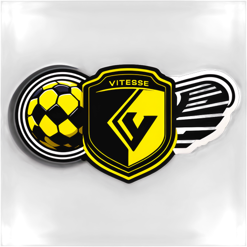 Vitesse Rivaliteit Sticker