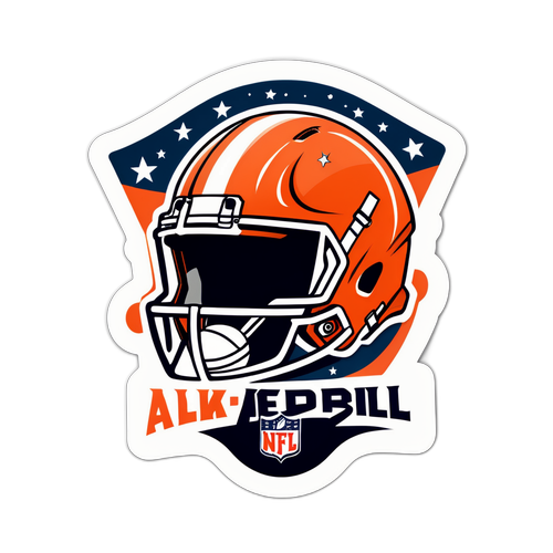 Amerikan Futbolu Dinamizmi Sticker