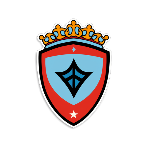 Sticker Minimalista Celta de Vigo x Osasuna