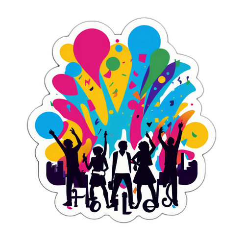 Francofolies Spa Festival Sticker