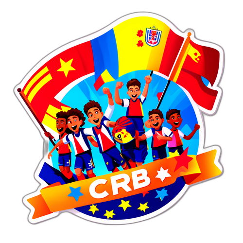 Adesivo Empolgante para o Jogo do CRB