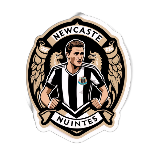 Newcastle United Tarihini Kutlayan Sticker