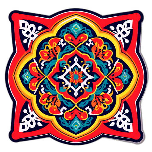 Coexistence de la culture iranienne et des motifs modernes