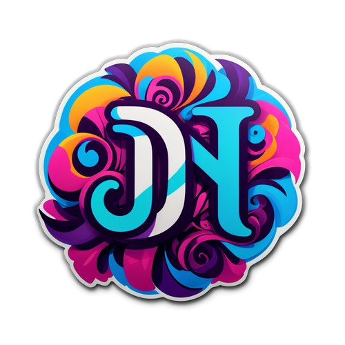 לוגו נועז ודינמי ל-'jdn'