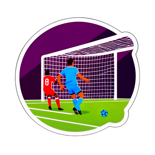 Khoảnh khắc ghi bàn trong trận đấu MC vs Brentford