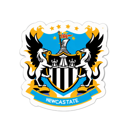 Sticker Newcastle United Celebration