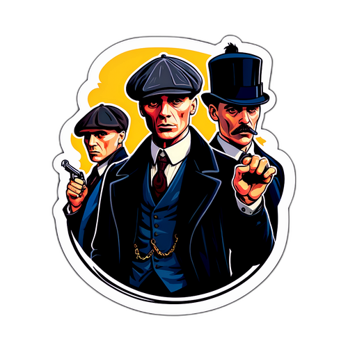 Peaky Blinders - Vintage Edgy Sticker