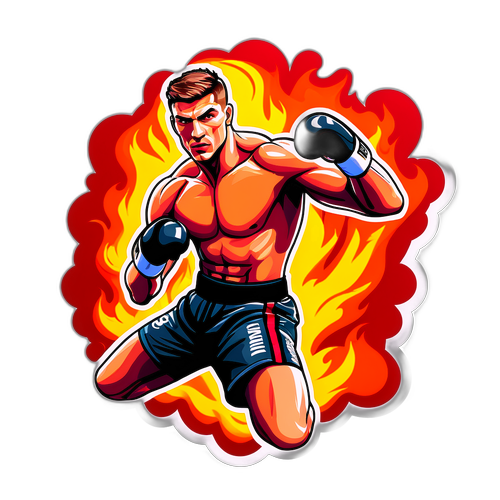 Rico Verhoeven Kickboxer Sticker