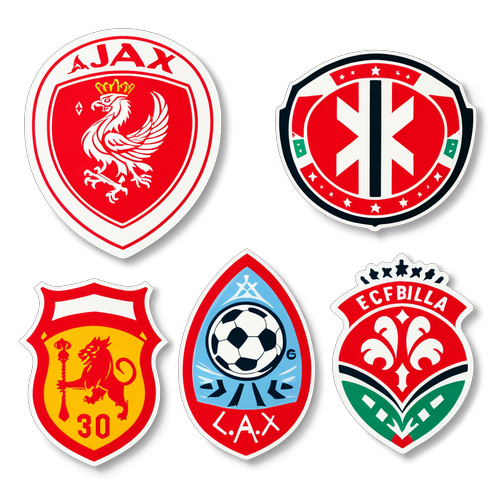 Thể Hiện Tinh Thần Thể Thao: Bộ Nhiều Sticker Độc Đáo Của Ajax Và Athletic Bilbao!