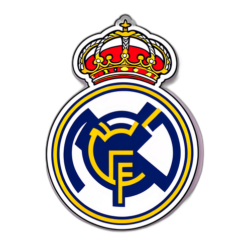 Calcomanía del Real Madrid