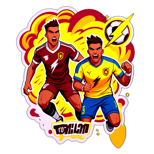 Ilustrasi Semangat Pertandingan Tolima vs Junior