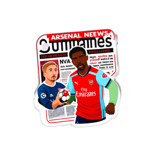 Sticker ya Habari za Arsenal
