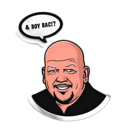 Humoristisk klistremerke av Rick Harrison