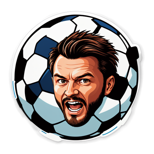 Rasmus Bruun som fodbold
