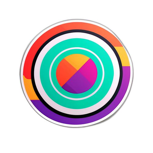 एक आधुनिक Xiaomi उत्पाद स्टिकर