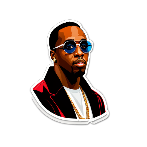 Extravagant și Hip-Hop! Sticker-ul P. Diddy Care Îți Va Impresiona Toți Prietenii!