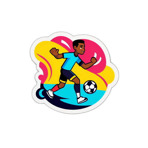 Autocolant Digi Sport - Fotbal