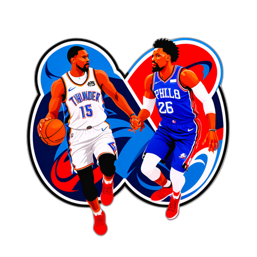 雷霆與76人之間的激烈對決