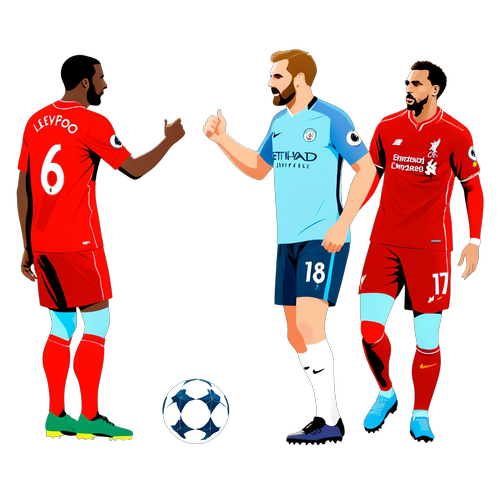 Manchester City ve Liverpool Oyuncuları Arasındaki Rekabet