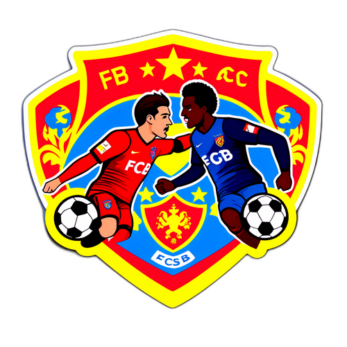 Sticker FCSB - Rapid
