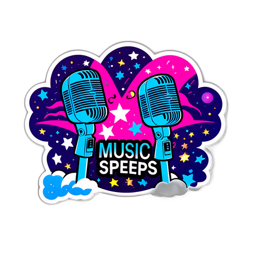 Sticker z tematem VMAs 2025