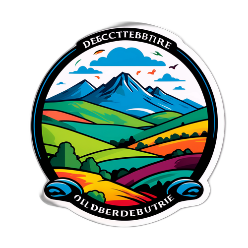 德比郡文化貼紙