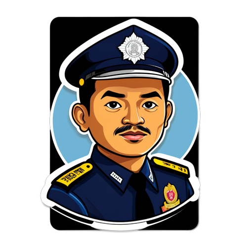 Sticker Komjen Pol Rudy Heriyanto Adi Nugroho