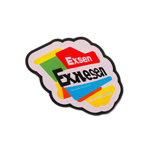 Actionfylt Klistermerke for Expressen