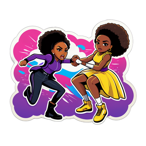 Rivalidade intensa entre Joselyne Edwards e sua oponente