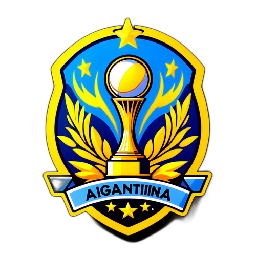 Diseño que celebra los cuartos de final de la liga argentina