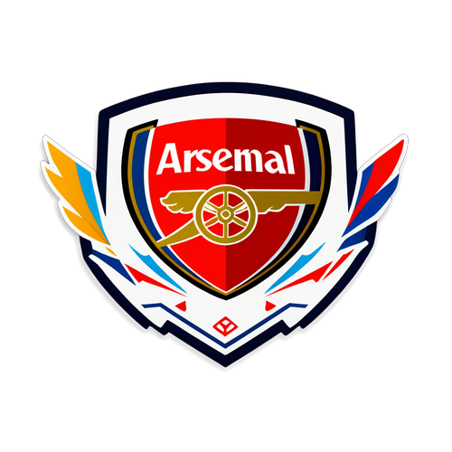 Adesivo Arsenal e Crystal Palace em Competição