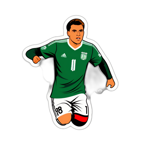 สติกเกอร์นักฟุตบอล