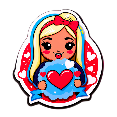 Playful Love and Marriage Sticker