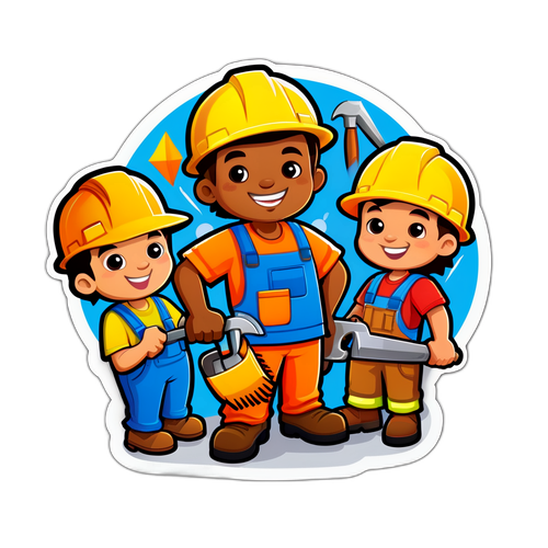 Stiker Tematik Pembinaan untuk 'Kuts Kuching Taman Stutong Indah'