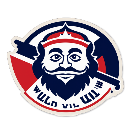 Maak een Statement met de Nieuwe Willem II Sticker: Symboliek en Traditionele Kleuren Gecombineerd!