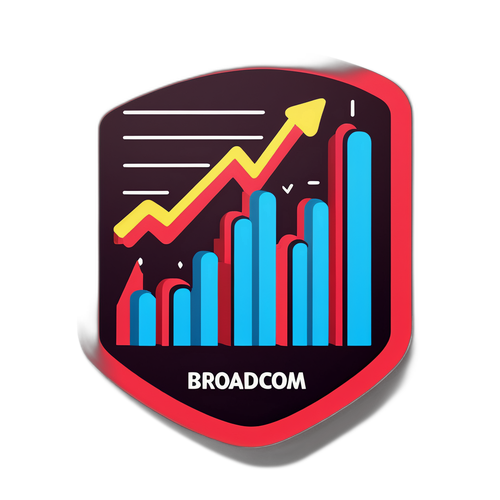 브로드컴 주가 상승 응원 스티커