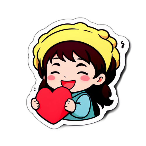 感動的で面白いステッカー